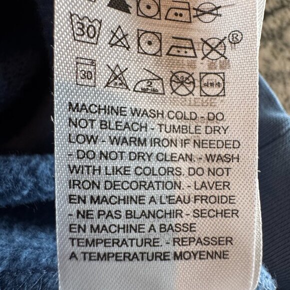 Levi's mens' graphic relaxed sweatshirt in sunset blue size medium - Picture 11 of 11